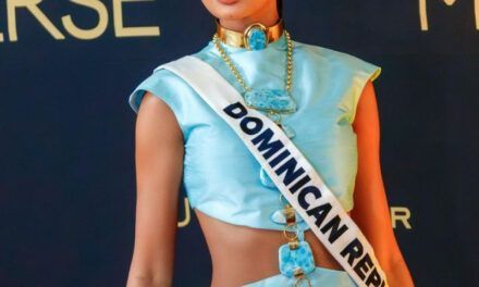 Traje típico de Celinee Santos está inspirado en una “joya dominicana costosa”