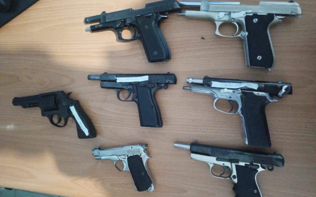 DINTEL ocupa siete armas de fuego ilegales en operativos realizados en SPM