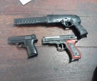 Policía Nacional apresa a cinco personas en flagrante delito en San Cristóbal