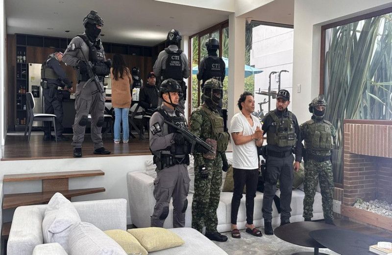 Esto fue lo que le dijeron los policías colombianos a Erick Mosquea cuando lo apresaron