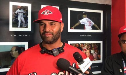 Albert Pujols: “Si el dueño del Escogido me quiere botar mañana, eso no me quita el sueño”