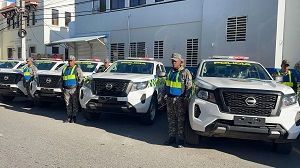 La PN de San Cristóbal fortalece seguridad ciudadana con modernas patrullas entregadas por Luis Abinader