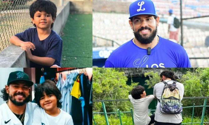 “Papi, vuelve con el Licey”, la constante petición del hijo de Jorge Alfaro