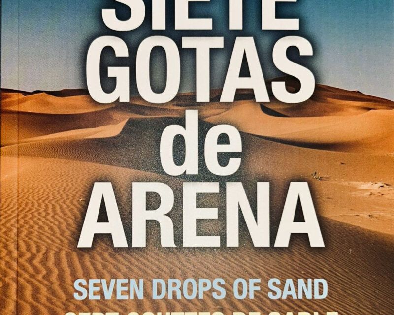 El libro “Siete Gotas de Arena” de José Báez Guerrero en edición trilingüe llega a Librería Cuesta