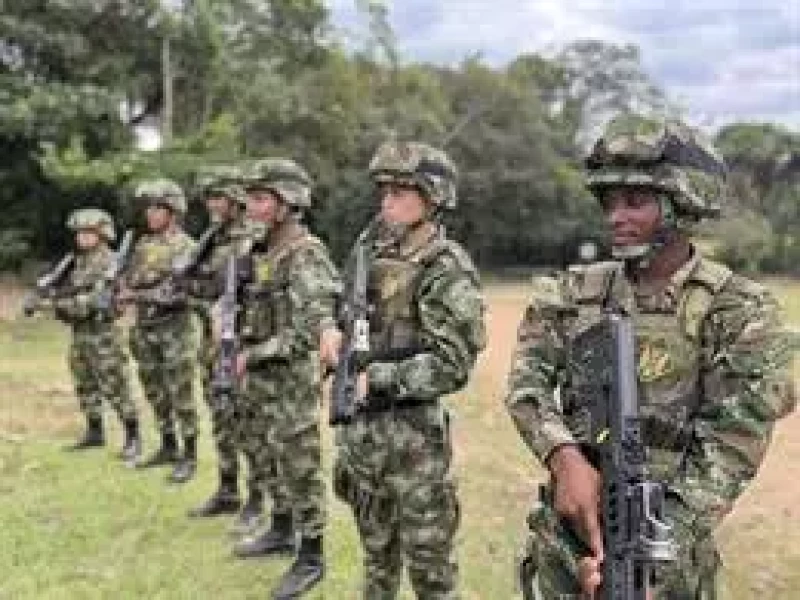 Enfrentamiento en el noreste de Colombia deja dos militares muertos