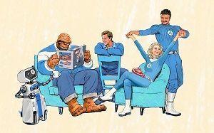 Marvel comparte un póster navideño de ‘Los 4 Fantásticos: First Steps’ para felicitar las Fiestas