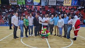Ministro de Deportes anuncia aporte de un millón de pesos para el TBS de San Cristóbal