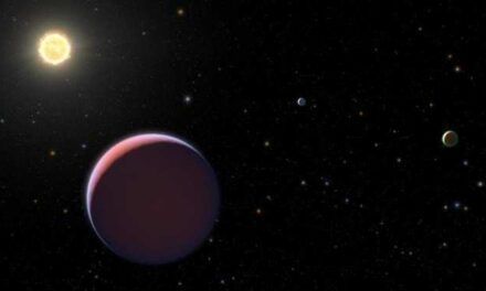 Un cuarto mundo en la zona habitable de un sistema solar con planetas de densidad insólitamente baja