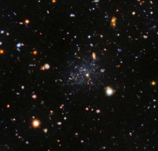 Galaxias que casi ya no existen