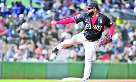 Cueto y Caminero lideran al Escogido que blanquea al Licey 6-0 y toma ventaja de 2-1 en la final