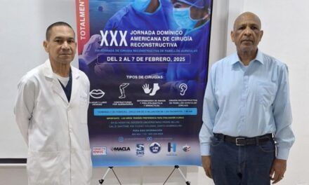 Anuncian la XXX Jornada Domínico-Americana de Cirugía Reconstructiva