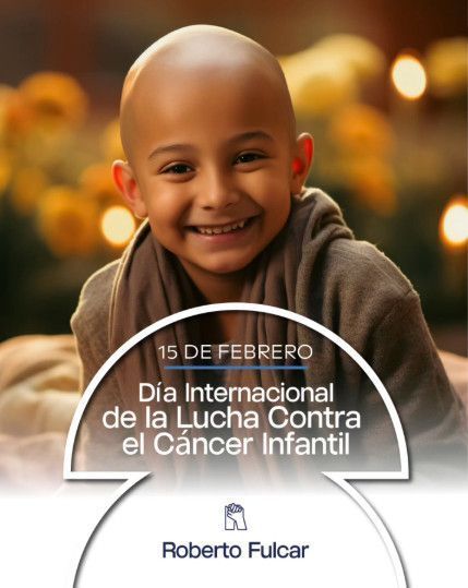 Hoy, en el Día Internacional de la Lucha contra el Cáncer Infantil