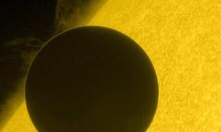 Venus ante el Sol