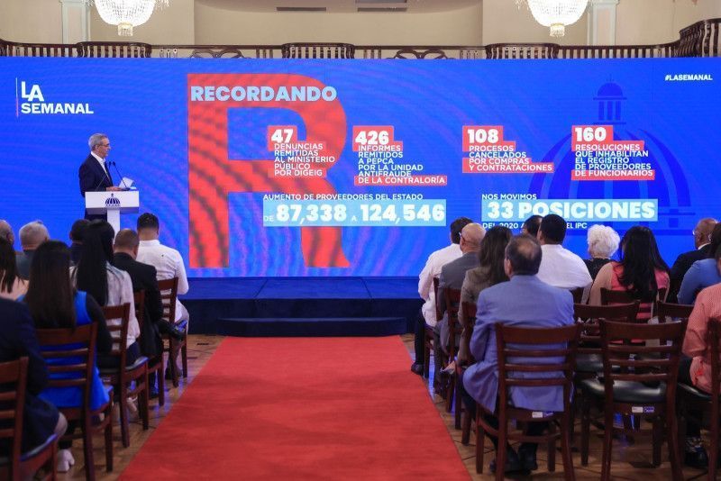 Abinader decreta reforzar lucha contra la corrupción