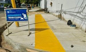 Santo Domingo Este inicia construcción de aceras inclusivas