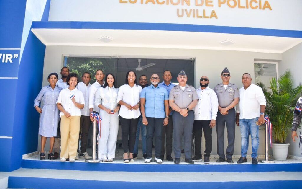 Gobierno fortalece la seguridad en Bahoruco con nueva estación policial en Uvilla, provincia Bahoruco