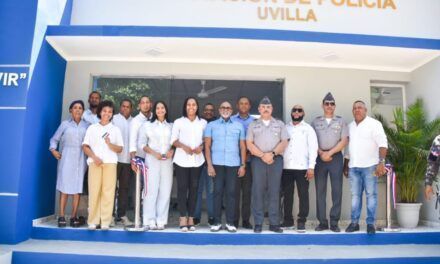 Gobierno fortalece la seguridad en Bahoruco con nueva estación policial en Uvilla, provincia Bahoruco