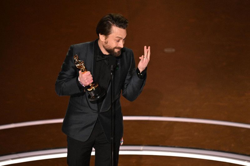 Kieran Culkin, mejor actor de reparto en los Óscar: «No tengo ni idea de cómo llegué aquí»