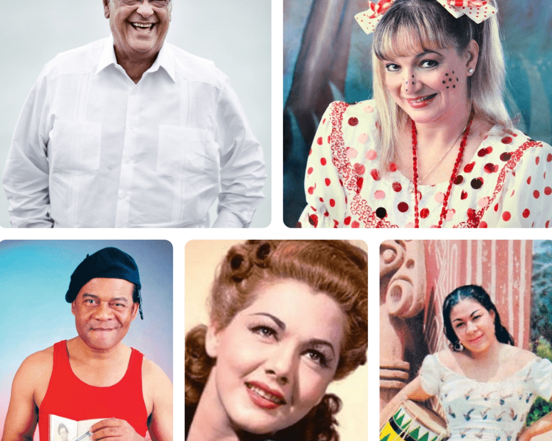 ¡Muertos vivos! Calles, teatros, plazas y estaciones del metro a nombre de glorias del arte dominicano