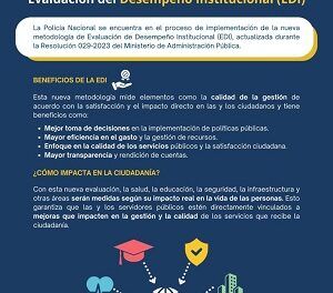 La Policía Nacional comprometida con la mejora continua y la transparencia