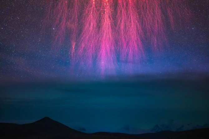 Los duendes rojos de las tormentas, de la leyenda a la observación científica
