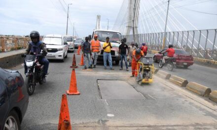 Inician reparación del puente de la 17
