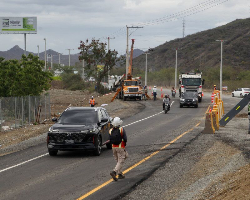 Habilitan la vía Circunvalación de Baní por asueto