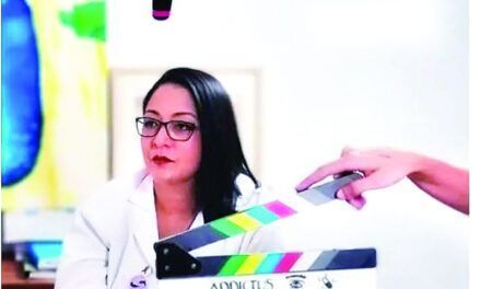 Aliany Concepción, la doctora que apuesta al cine en película “Addictus”