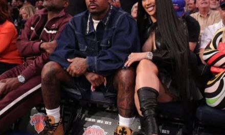 Cardi B y Stefon Diggs avivan rumores de romance tras aparecer juntos en juego de la NBA