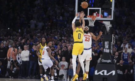 Pacers, de la mano de Haliburton, hacen regreso milagroso y vencen a Knicks en tiempo extra
