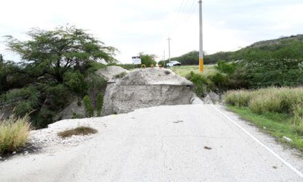 Carreteras de Neiba y Jimaní están partidas en dos