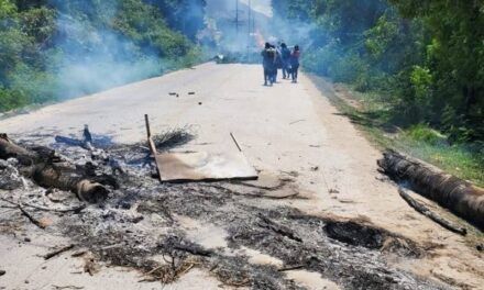 Joven de 18 años recibe balazo durante protesta en Independencia