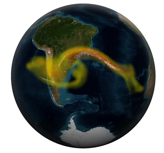 Predecir desde el espacio erupciones volcánicas