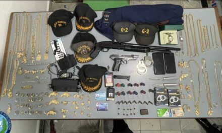 Autoridades incautan armas, prendas, yipeta y máquinas tragamonedas en Sosúa y Puerto Plata