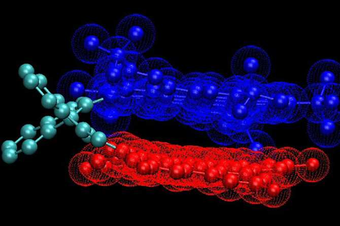 Nueva molécula con doble capa de grafeno y propiedades semiconductoras espectaculares
