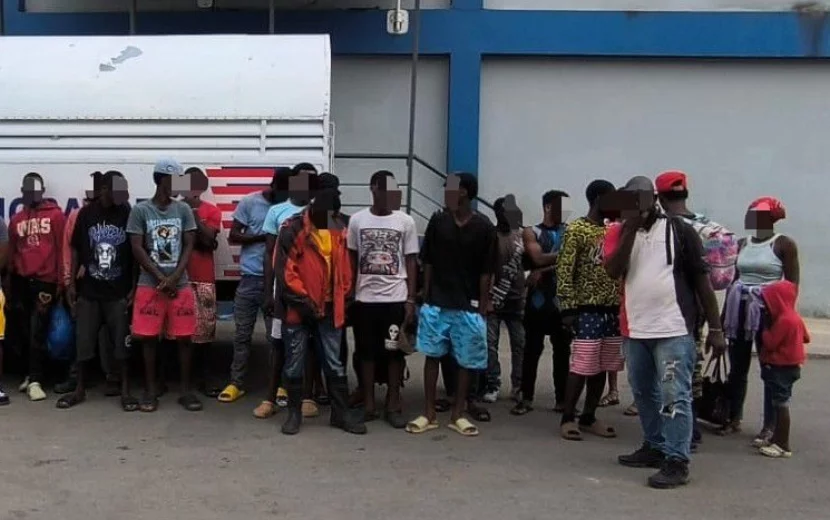 Migración detiene 1,198 haitianos sin documentos