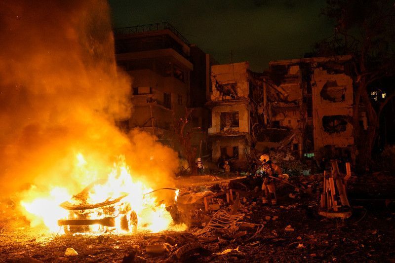 Israel ataca la TV iraní tras una ofensiva con drones