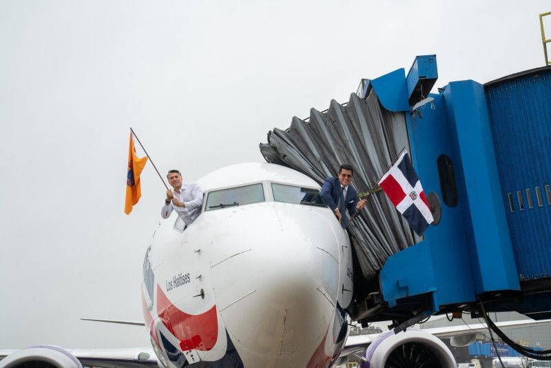 Vuelo SD-Newark alza sus alas en favor del turismo y el desarrollo