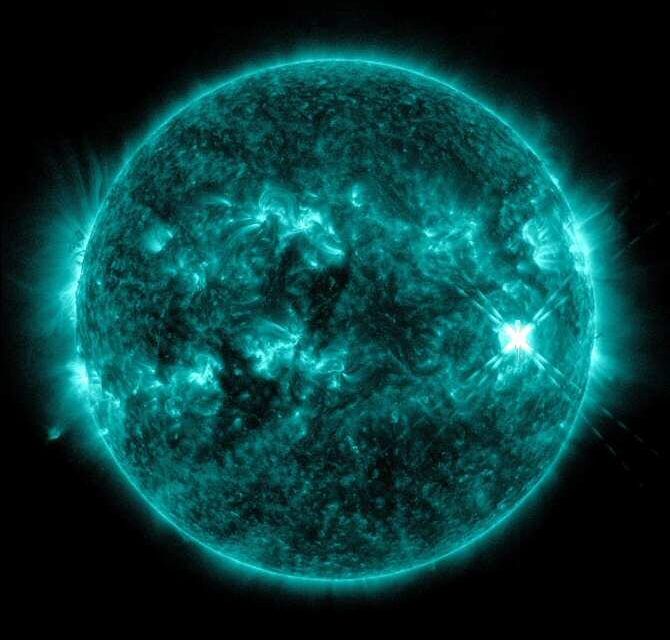 La llamarada solar del 24 de mayo