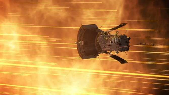 La sonda espacial Parker sobrevuela el Sol