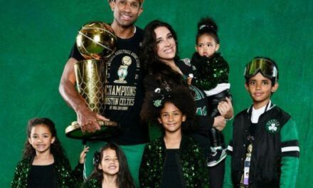 Sus hijos, el equipo más valioso de Amelia Vega y Al Horford