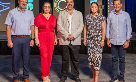 Un festejo por la llegada de Aeroméxico a Punta Cana