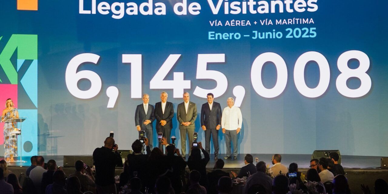 RD, imparable: supera los 6 millones de visitantes en primer semestre