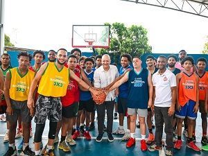8 equipos clasifican a semifinales del 3×3 de la Alcaldía de Santiago