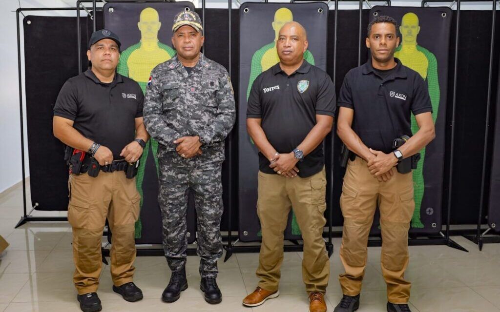 Policía Nacional inicia entrenamiento con nuevas pistolas Taser 10