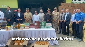 Autoridades incineran más de 11 millones de productos ilícitos decomisados; Policía Nacional reafirma su lucha contra el contrabando