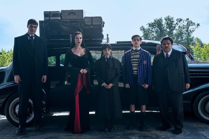 Los Addams reencantan a nuevas generaciones con «Wednesday»