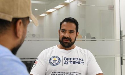 Treinta estadios en 25 días