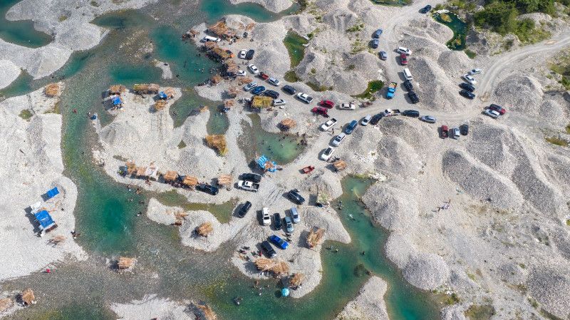 La Neverita y Los Tres Charquitos: balnearios en el río Nizao tan atractivos como peligrosos