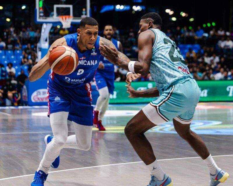 Básket RD culmina invicto en fase de grupos; dominan a Nicaragua 74-70
